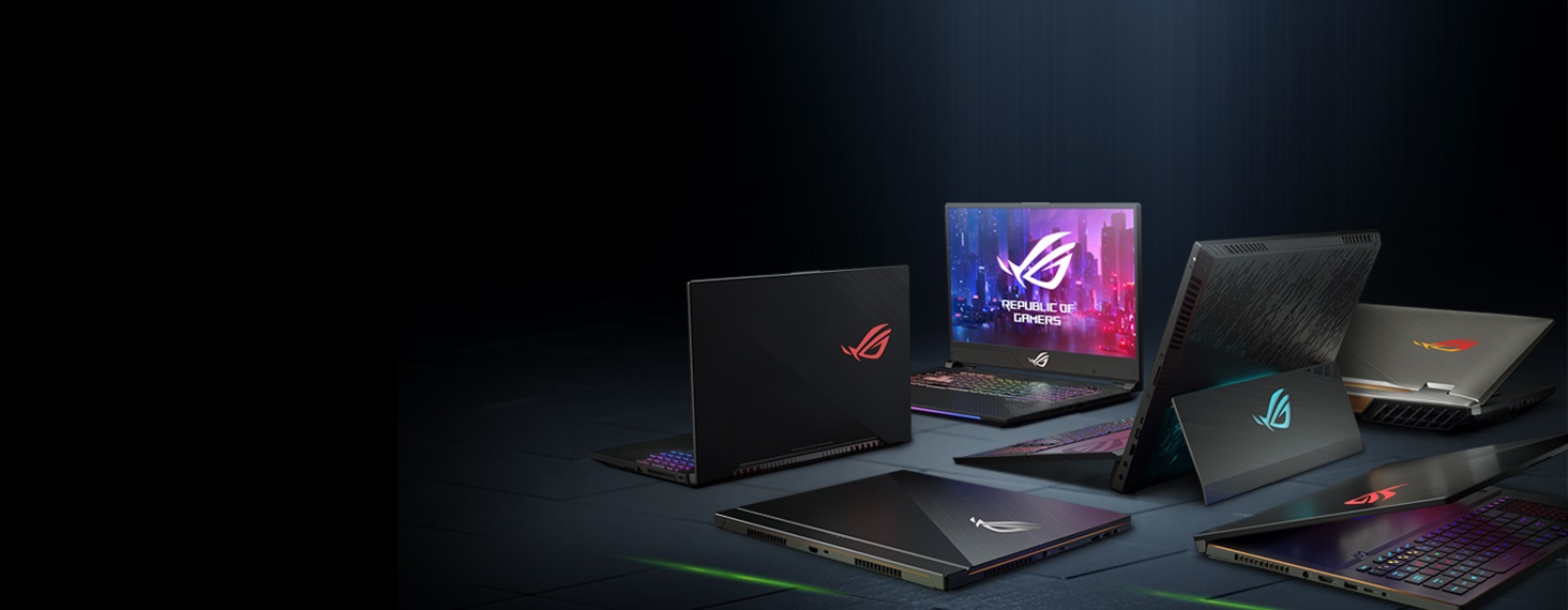 asus laptop screen banner